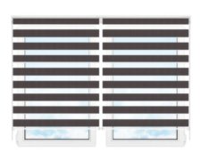 Рулонные шторы мини День Ночь Латина 1301 цена. Купить в «Мастерская Жалюзи»